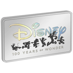 Stříbrná mince 1 Oz Disney 100 Years of Wonder 2023 Proof