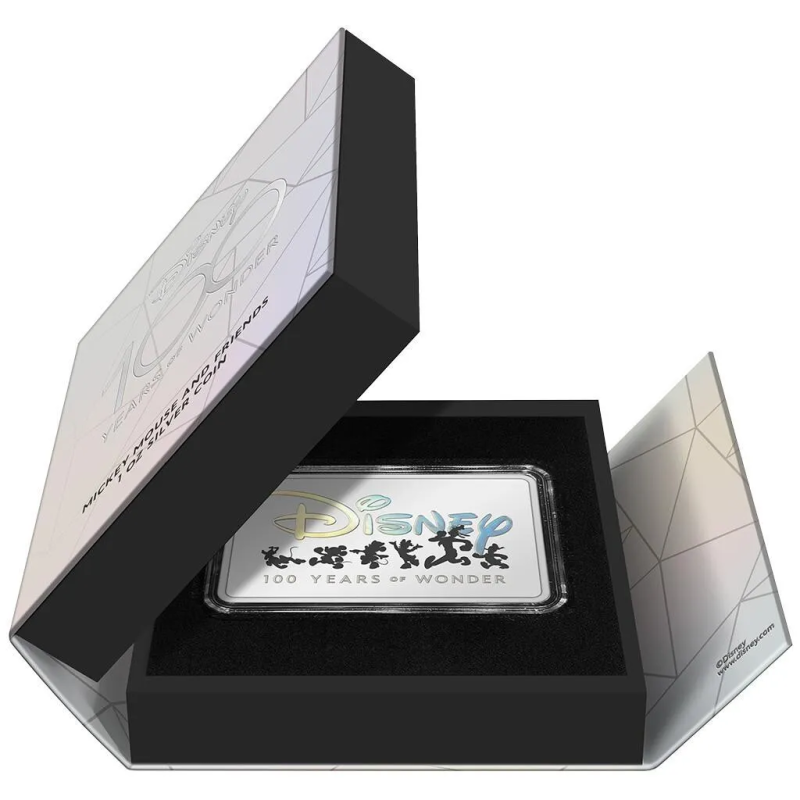 Stříbrná mince 1 Oz Disney 100 Years of Wonder 2023 Proof