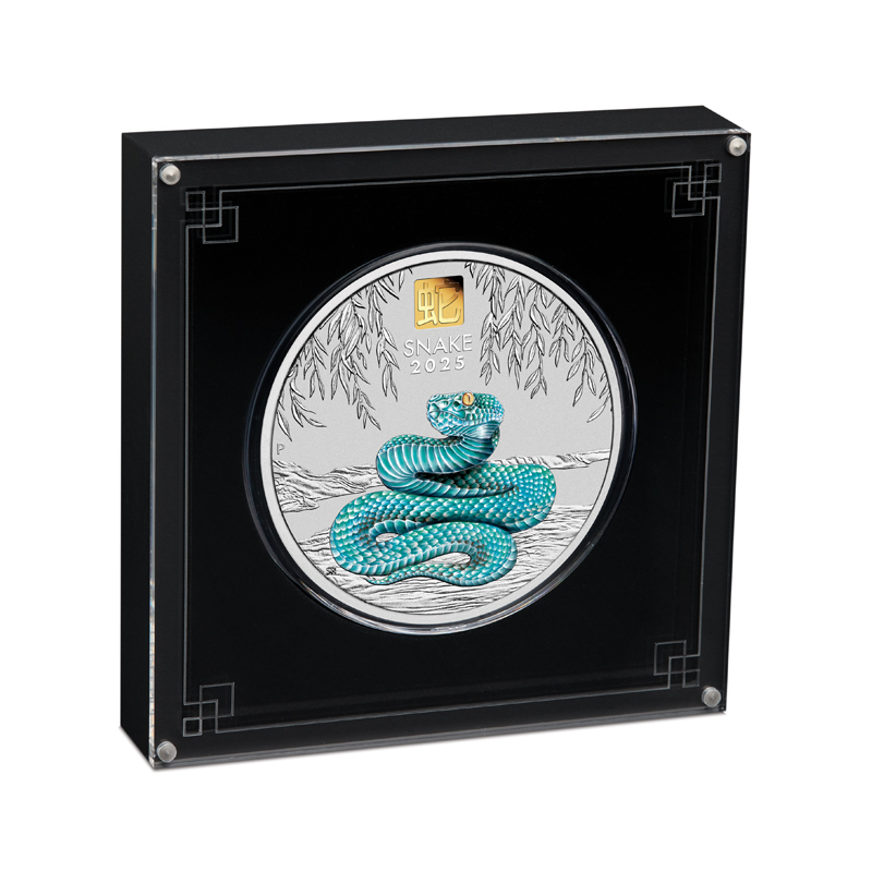 Stříbrná mince 1 Kg Lunar Series III Year of the Snake 2025 Privy Mark