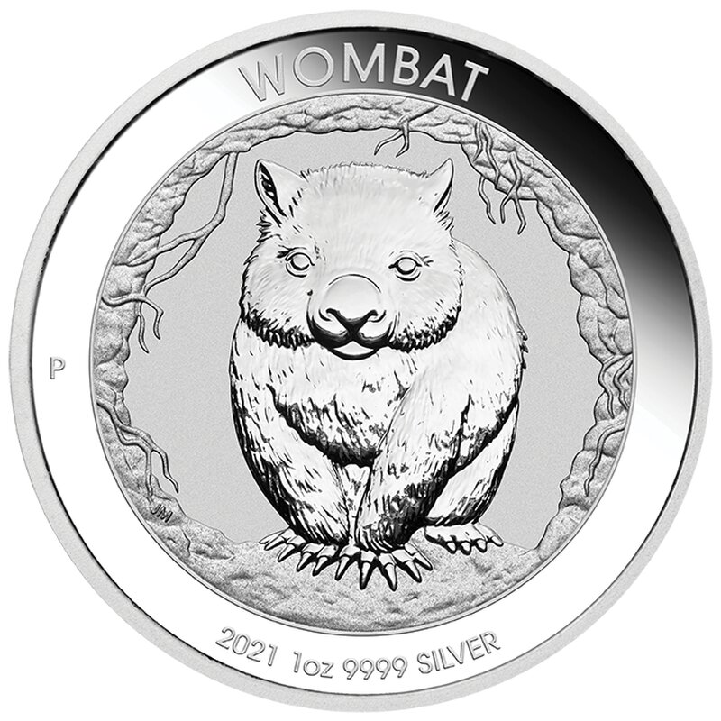 Stříbrná mince 1 Oz Wombat 2021