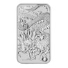Stříbrná mince ve tvaru slitku 1 Oz Rectangular Dragon 2022