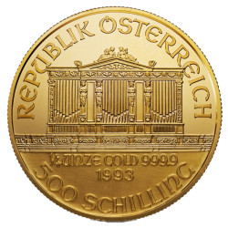 Zlatá mince 1/4 Oz Wiener Philharmoniker různé roky