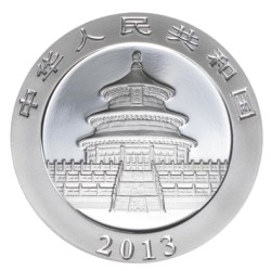 Stříbrná mince 1 Oz China Panda 2013