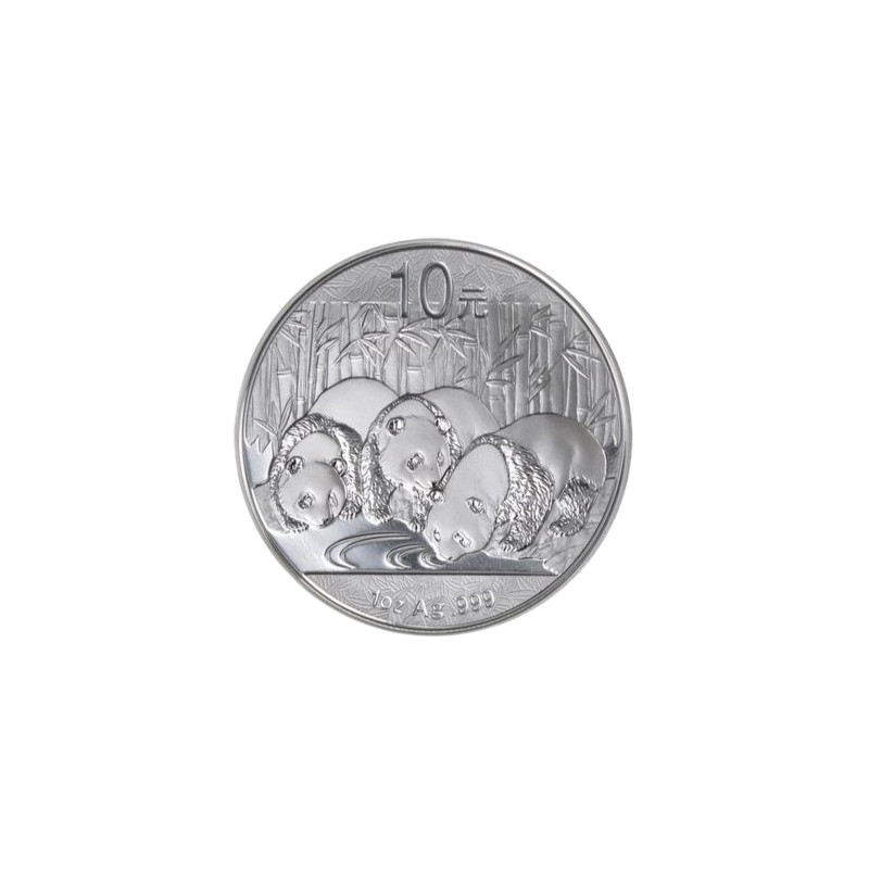 Stříbrná mince 1 Oz China Panda 2013