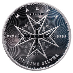 Stříbrná mince 1 Oz Maltese...