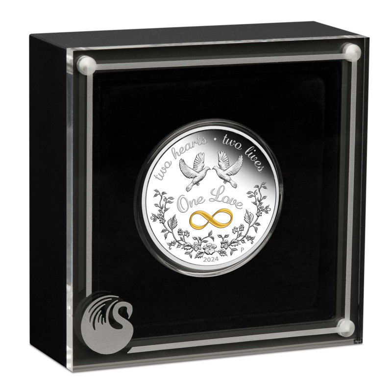 Stříbrná mince 1 Oz One Love 2024 Proof