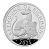 Stříbrná mince 1 Oz The Tudor Beasts Greyhound of Richmond 2025 Proof