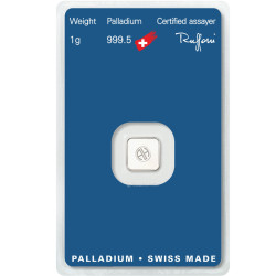 Palladiový slitek 1 g Argor Heraeus