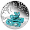 Stříbrná mince 1 Oz Lunar Series III Year of the Snake 2025 Kolorovaná Proof