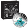 Stříbrná mince 1 Oz Lunar Series III Year of the Snake 2025 Kolorovaná Proof