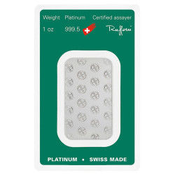 Platinový slitek 1 Oz Argor Heraeus