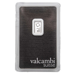 Platinový slitek 1 g Valcambi