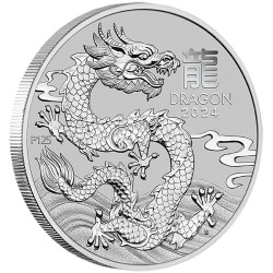 Platinová mince 1 Oz Lunar Series III Year of the Dragon 2024