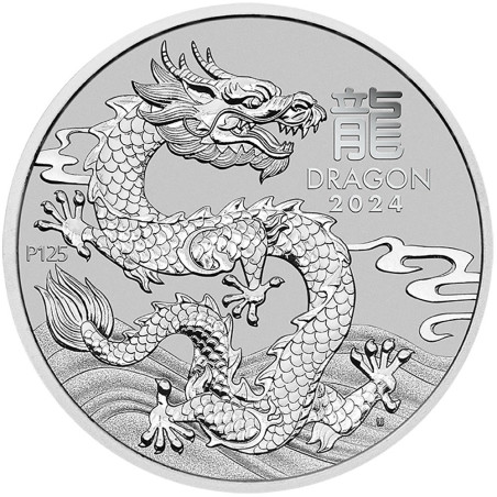 Platinová mince 1 Oz Lunar Series III Year of the Dragon 2024