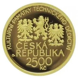 Zlatá mince 1/4 Oz Hamr v Dobřívě 2010 Proof