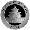 Stříbrná mince 1 Oz China Panda 2014