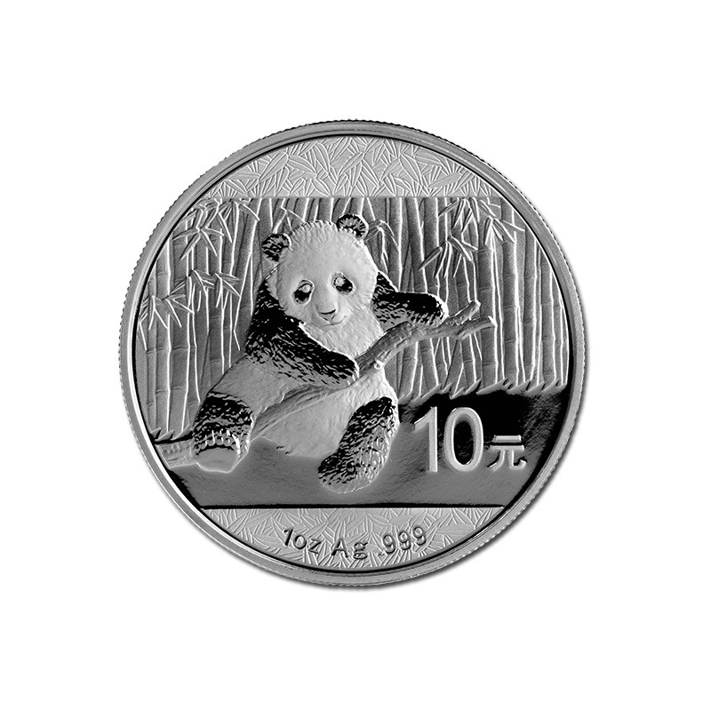 Stříbrná mince 1 Oz China Panda 2014