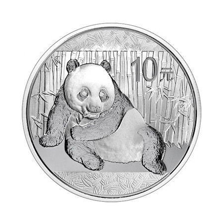 Stříbrná mince 1 Oz China Panda 2015