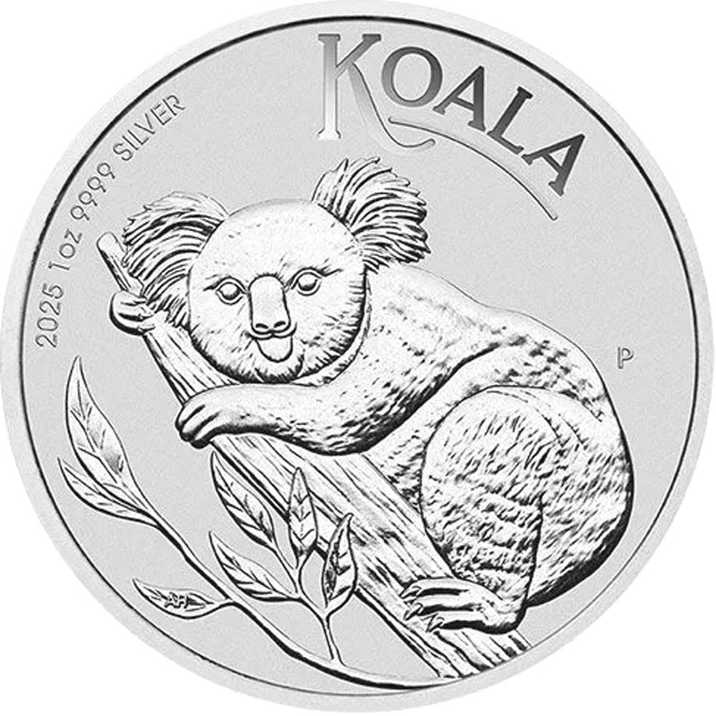 Stříbrná mince 1 Oz Koala 2025