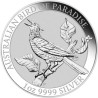 Stříbrná mince 1 Oz Birds of Paradise Manucodia 2018