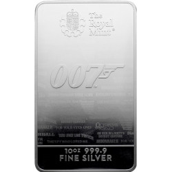 Stříbrný slitek 10 Oz James Bond 007 No Time To Die