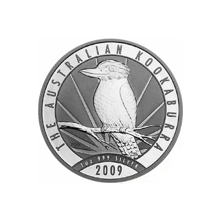 Stříbrná mince 1 Oz Kookaburra 2009