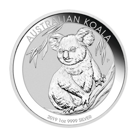 Stříbrná mince 1 Oz Koala 2019