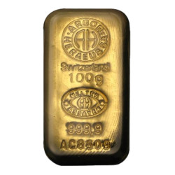 Zlatý slitek 100 g Argor...