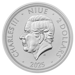 Stříbrná mince 1 Oz Český lev 2025