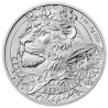Stříbrná mince 1 Oz Český lev 2025