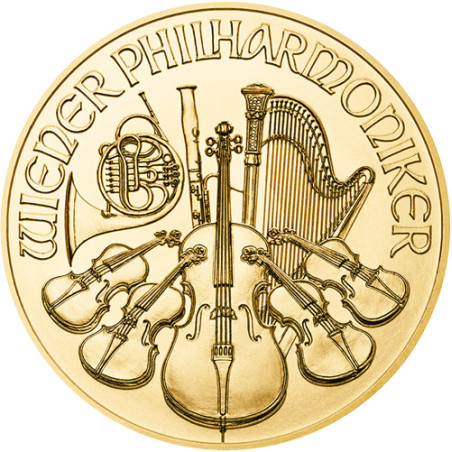 Zlatá mince 1 Oz Wiener Philharmoniker různé roky
