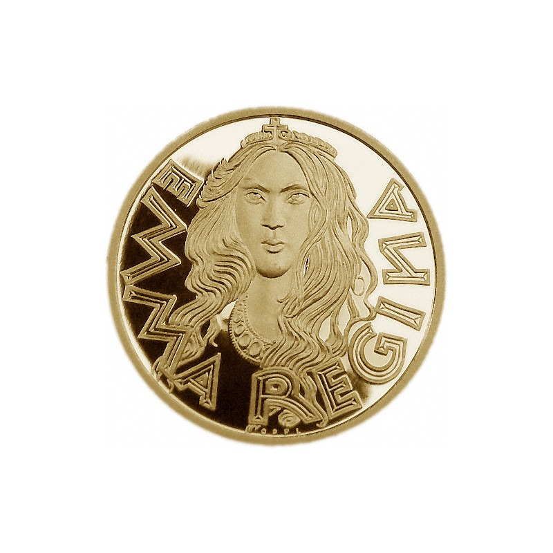 Zlatá mince 3,49 g Královna Emma 2006 Proof