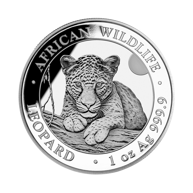 Stříbrná mince 1 Oz African Wildlife Leopard 2025