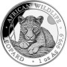 Stříbrná mince 1 Oz African Wildlife Leopard 2025