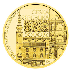 Zlatá mince 1/2 Oz město Moravská Třebová 2024 Proof