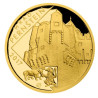 Zlatá mince 5000 Kč 1/2 Oz Hrad Pernštejn 2017 Proof