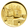 Zlatá mince 5000 Kč 1/2 Oz Hrad Rabí 2018 Proof