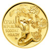 Zlatá mince 5000 Kč 1/2 Oz Hrad Rabí 2018 Proof