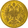 Zlatá mince 3,38 g 10 Korun Františka Josefa I. 1892-1911