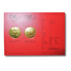 Zlatá mince 5000 Kč 1/2 Oz Hrad Rabí 2018 Standard