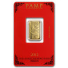 PAMP Lunar series II 2012-2023 sada zlatých slitků 12 x 5 g