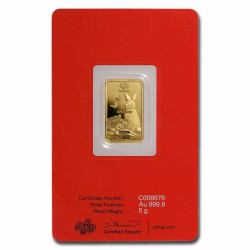 PAMP Lunar series II 2012-2023 sada zlatých slitků 12 x 5 g