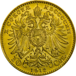 Zlatá mince 3,38 g 10 Korun...