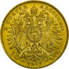 Zlatá mince 3,38 g 10 Korun Františka Josefa I. 1912 Novoražba