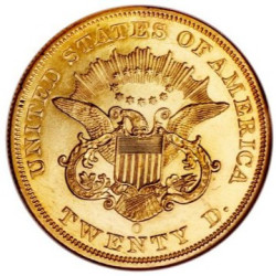 Zlatá mince 20 Dollar Double Eagle Liberty Head různé roky