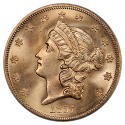 Zlatá mince 20 Dollar Double Eagle Liberty Head různé roky