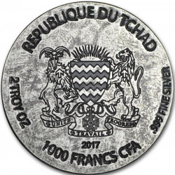 Stříbrná mince 2 Oz Ramesse II 2017