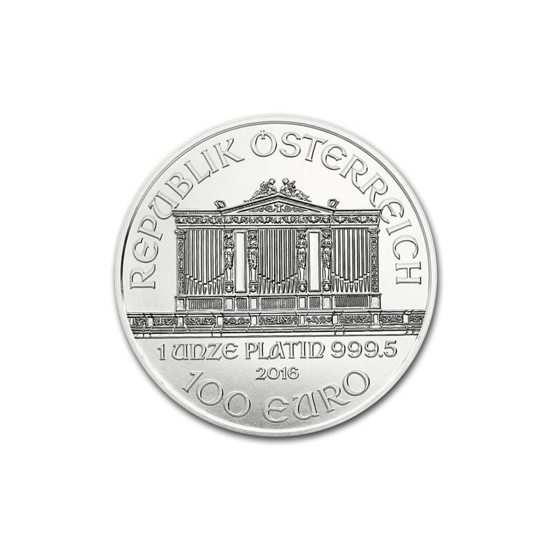 Platinová mince 1 Oz Wiener Philharmoniker 2016