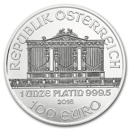 Platinová mince 1 Oz Wiener Philharmoniker 2016