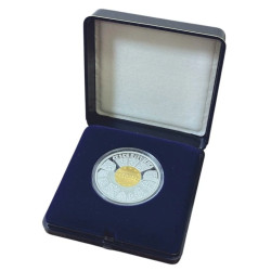 Bimetalová mince 2500 Kč Vstup České republiky do Evropské unie 2004 proof